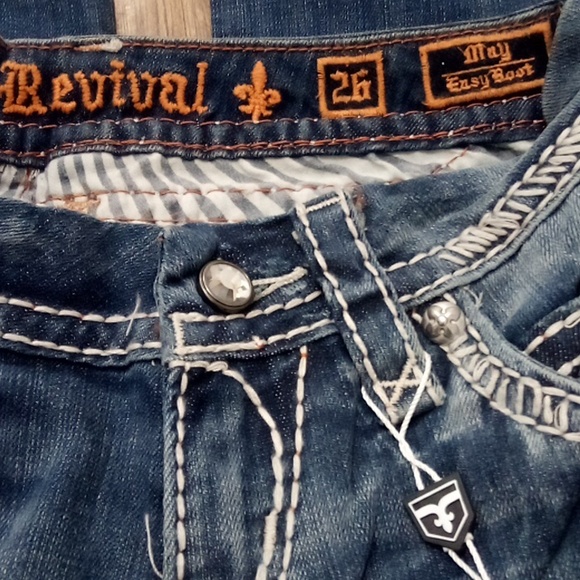 Rock Revival Women's 26 Easy Boot May Embellished Embroidered NWT - Picture 8 of 13